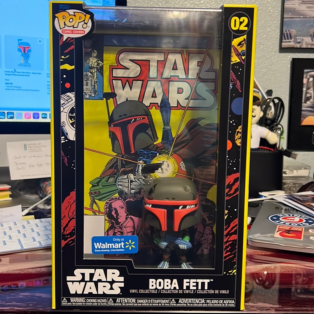 Comic Cover Boba Fett #02 Funko Pop Walmart Exclusive